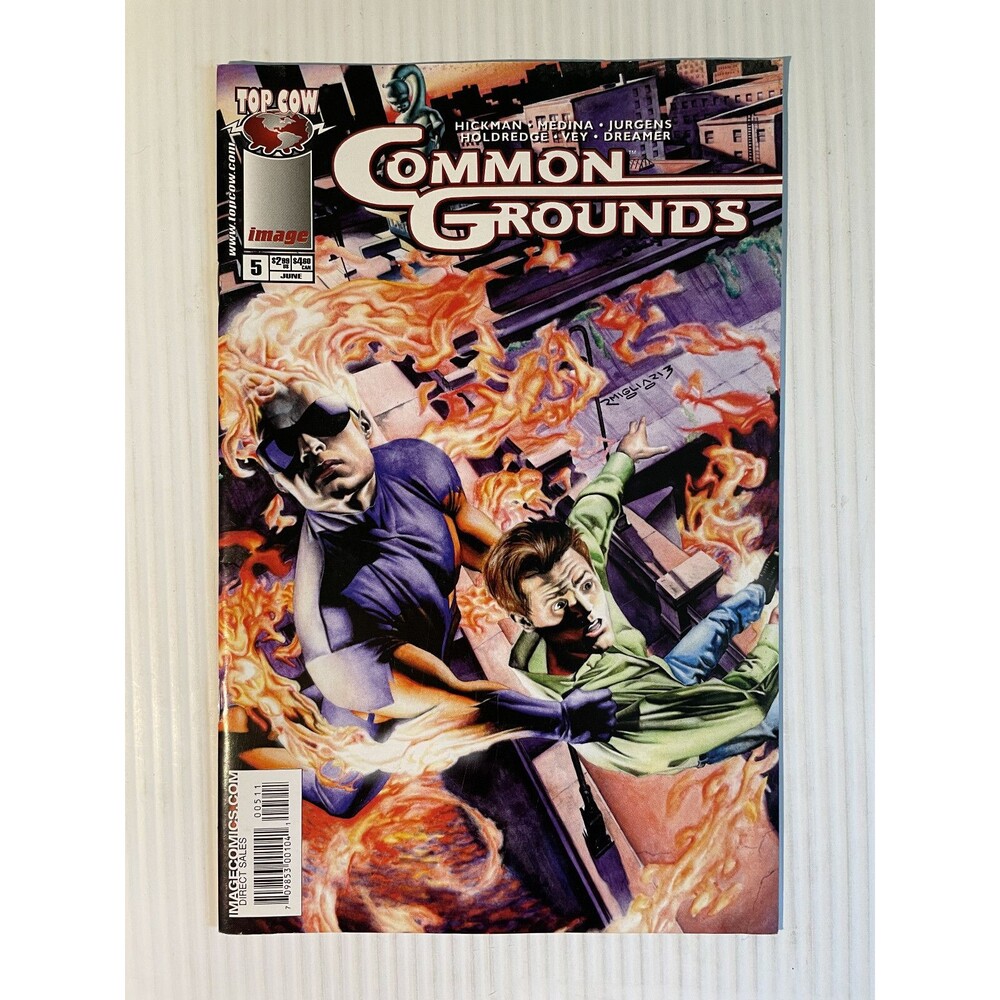 Common Grounds No.5 (2004) Image/Top Cow Comic Book • Hickman • FIRST PRINTING